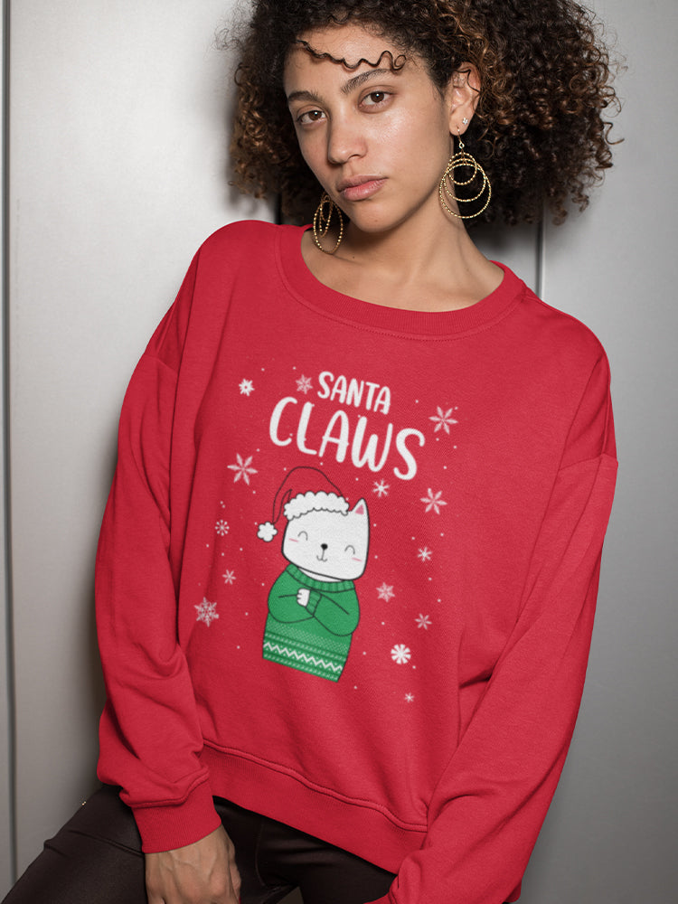 Santa Claws Women's Sweatshirt