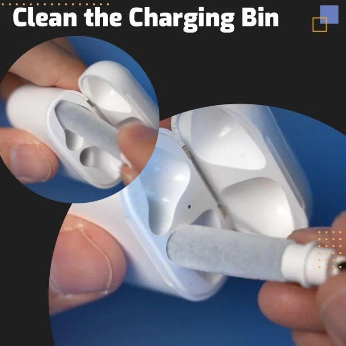 DeepClean Apple Airpod Cleaner