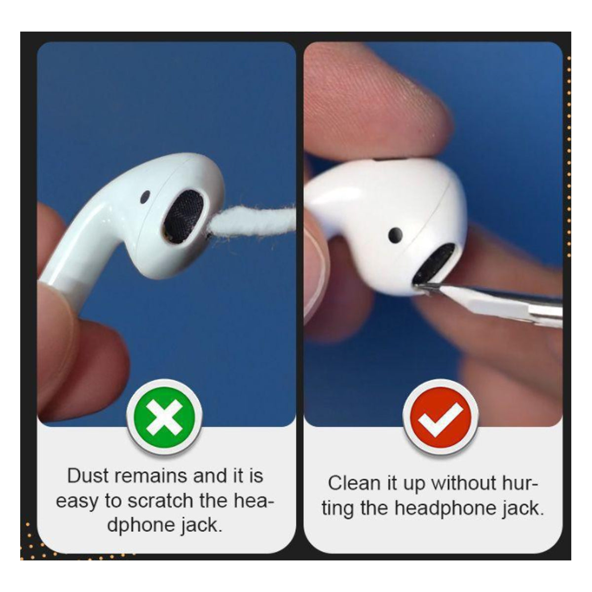 DeepClean Apple Airpod Cleaner