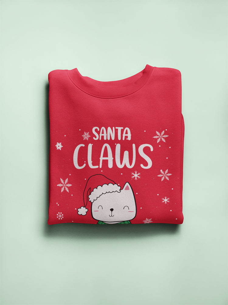 Santa Claws Women's Sweatshirt