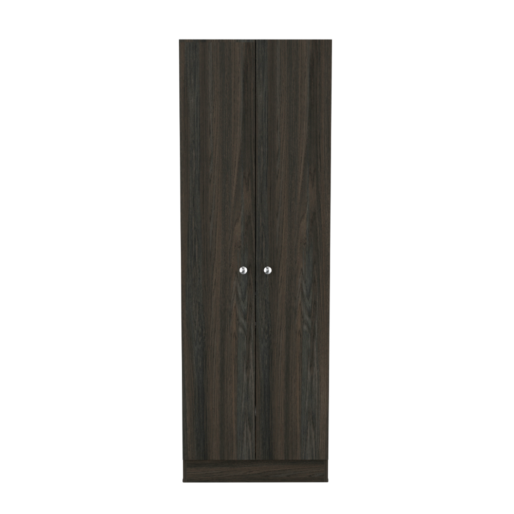 Storage Cabinet Pipestone, Five Shelves, Carbon Espresso / Black Wengue Finish