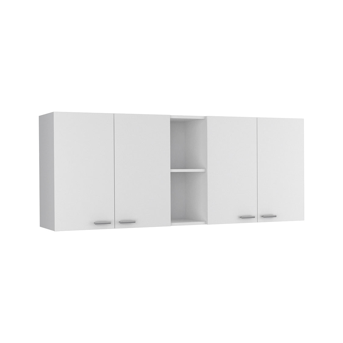 Wall Cabinet Ontario, Double Door, White Finish