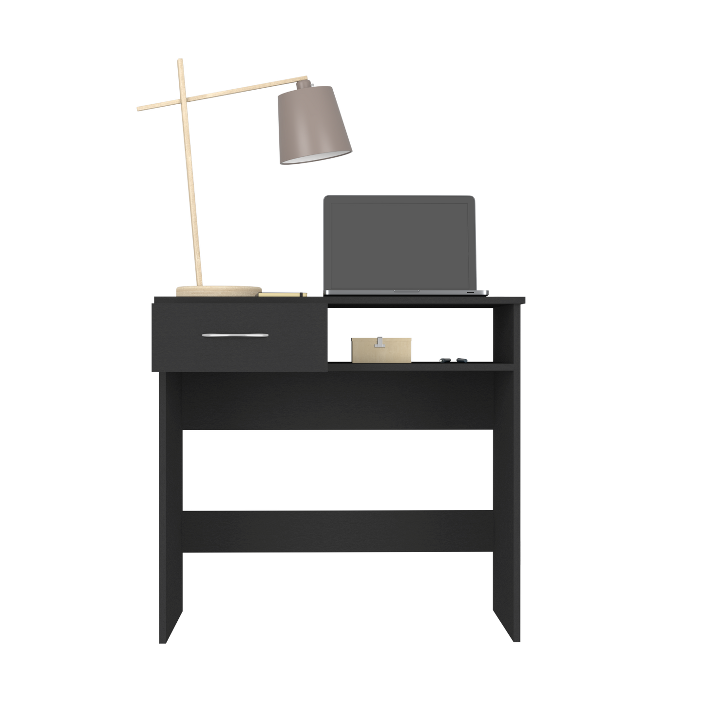 Home Office Set Caldwell, Keyboard Tray, Black Wengue Finish