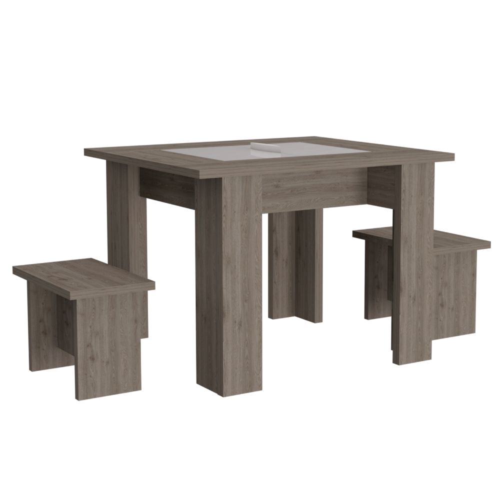 Play Activity Table Frisco, Anti Scratching, Light Gray Finish
