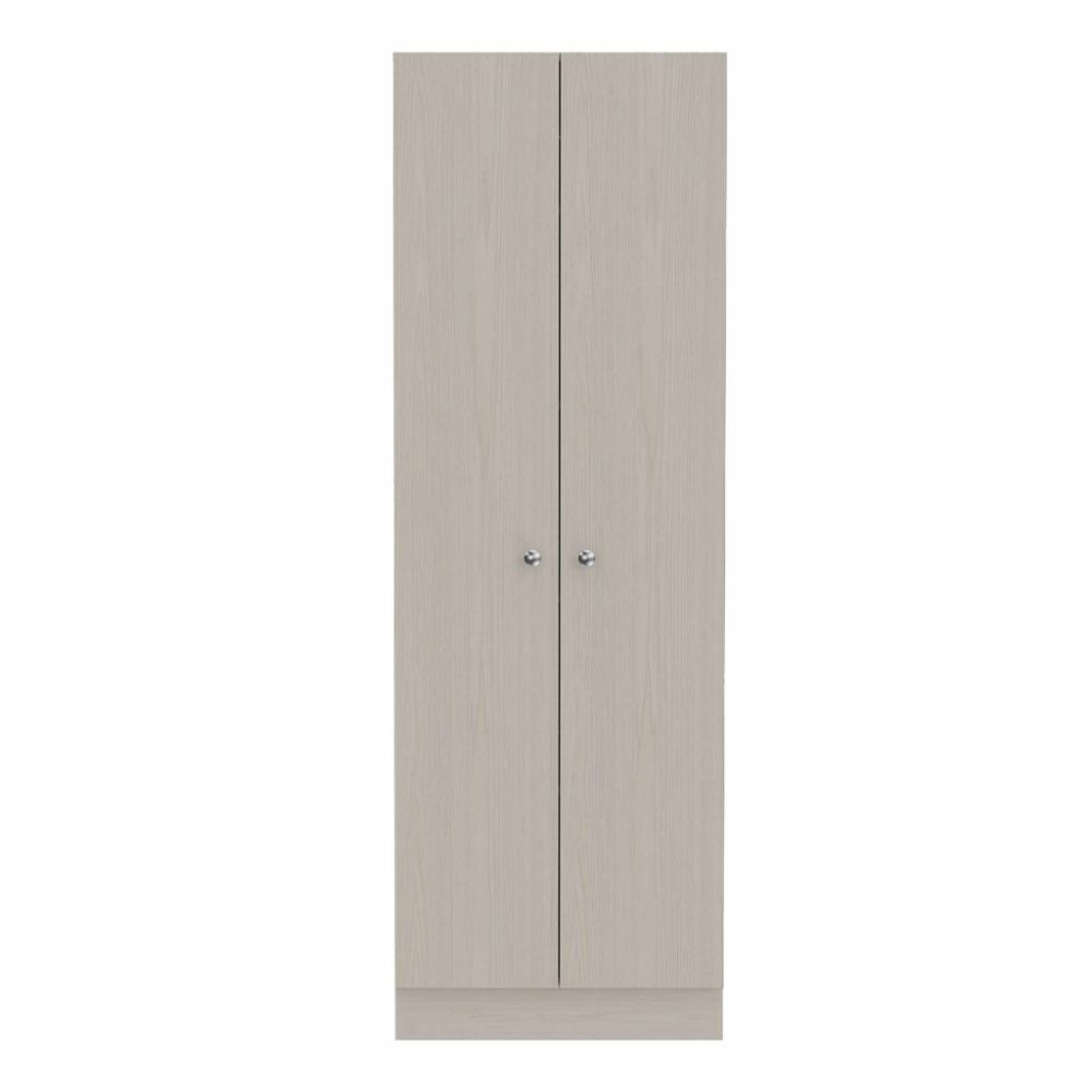 Storage Cabinet Pipestone, Double Door, Pearl Finish
