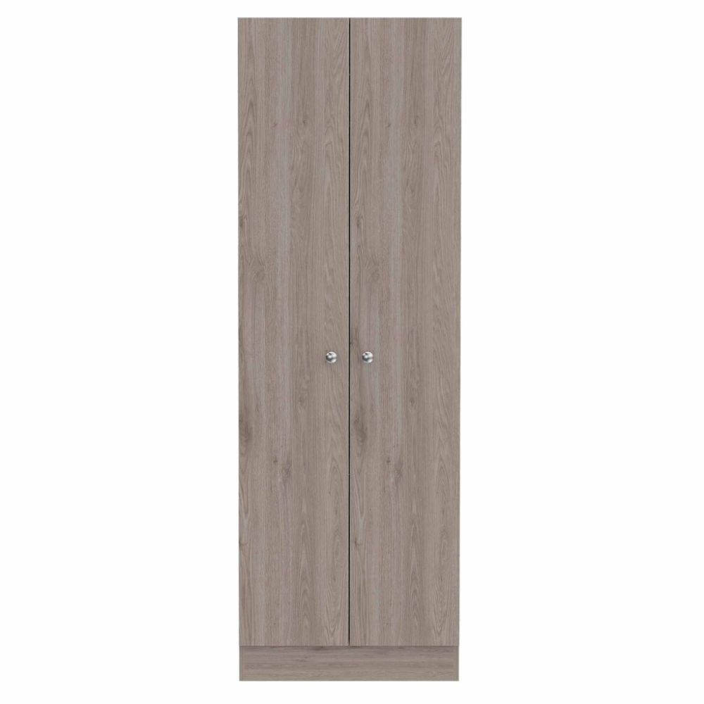 Storage Cabinet Pipestone, Double Door, Light Gray Finish