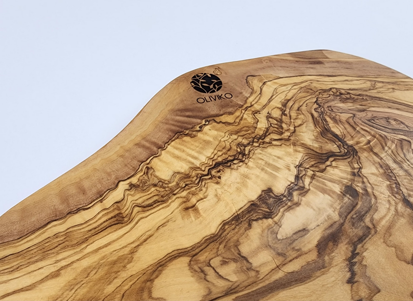 Handmade Olive Wood Cutting Board, Chopping Bread, Fruit, Meat 16 L x 8 W inch / 40 L x 20 W cm