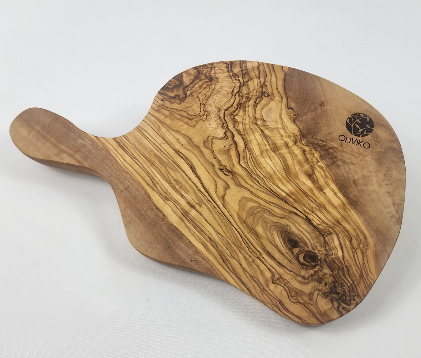 Handmade 100% Olive Wood Cutting Board, Chopping Bread, Fruit, Meat 12.5 L x 7.25 W inch / 30 L x 18 W cm