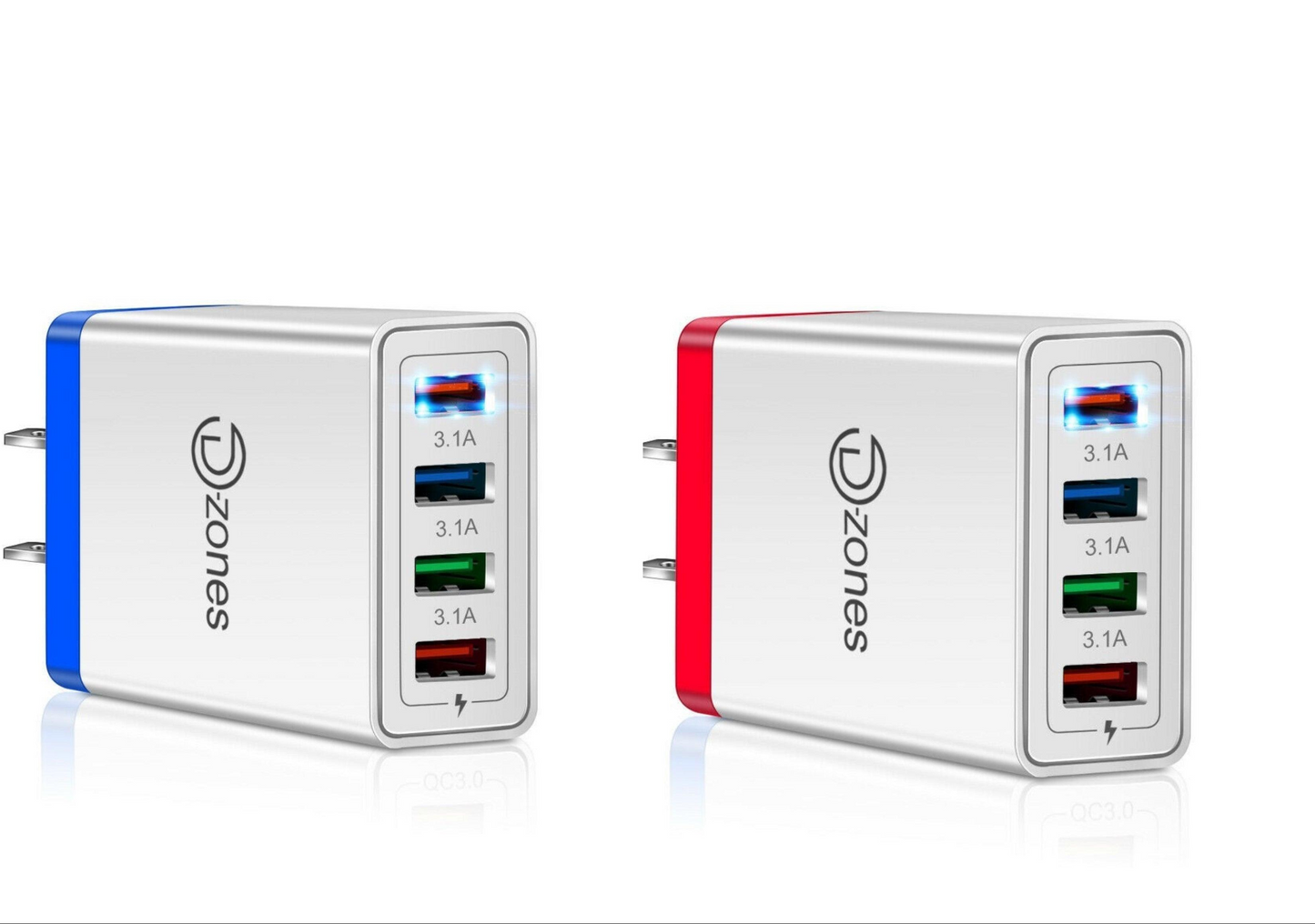 QUADPORT High-Speed Wall Charger 2 Pack!