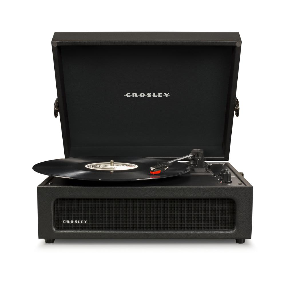 Voyager Record Player In Black