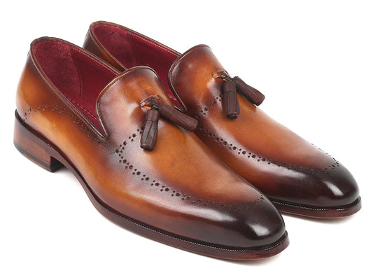 Paul Parkman Men's Tassel Loafer Brown (ID#66T81-BRW)